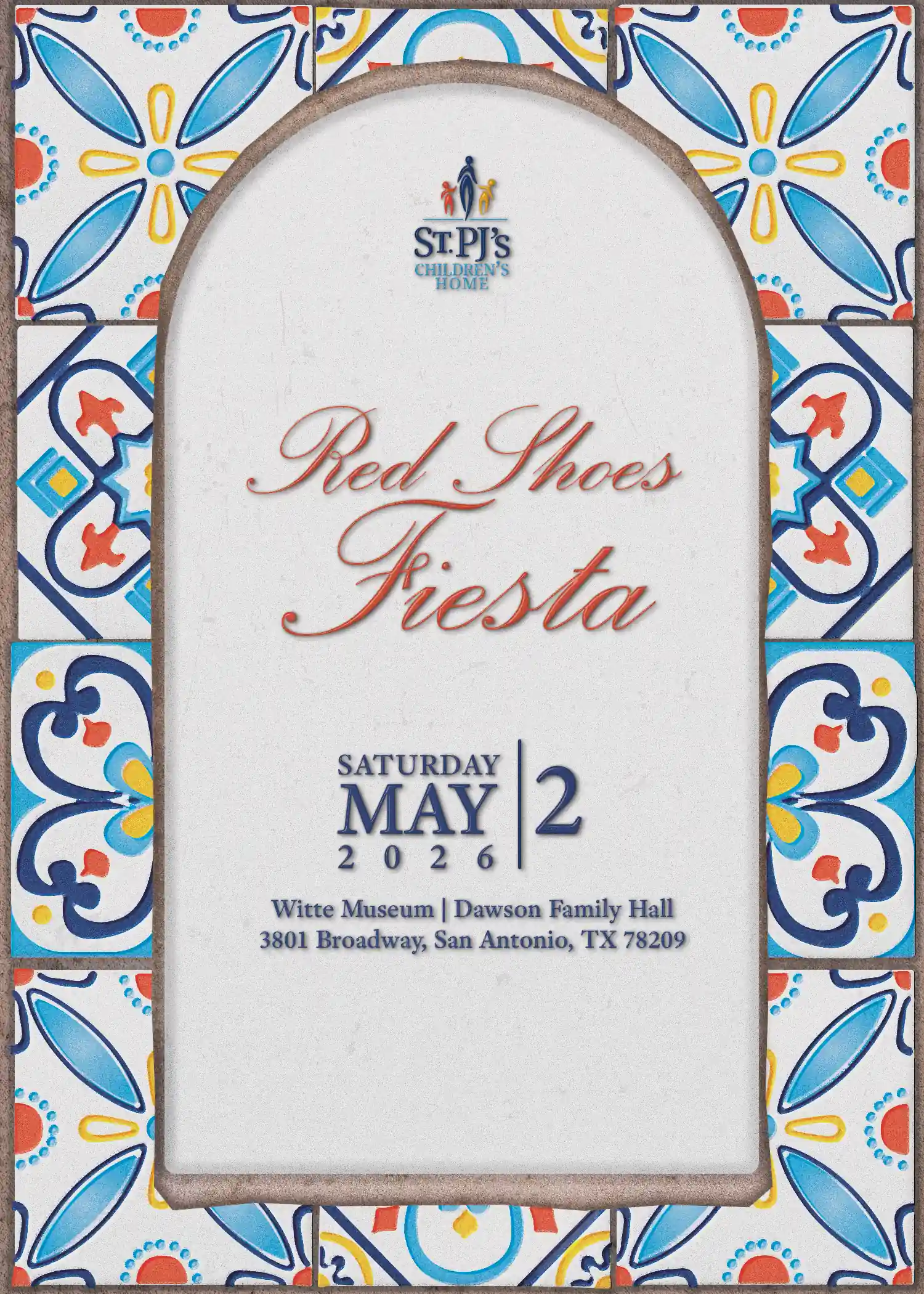 Red Shoes Event Church Poster