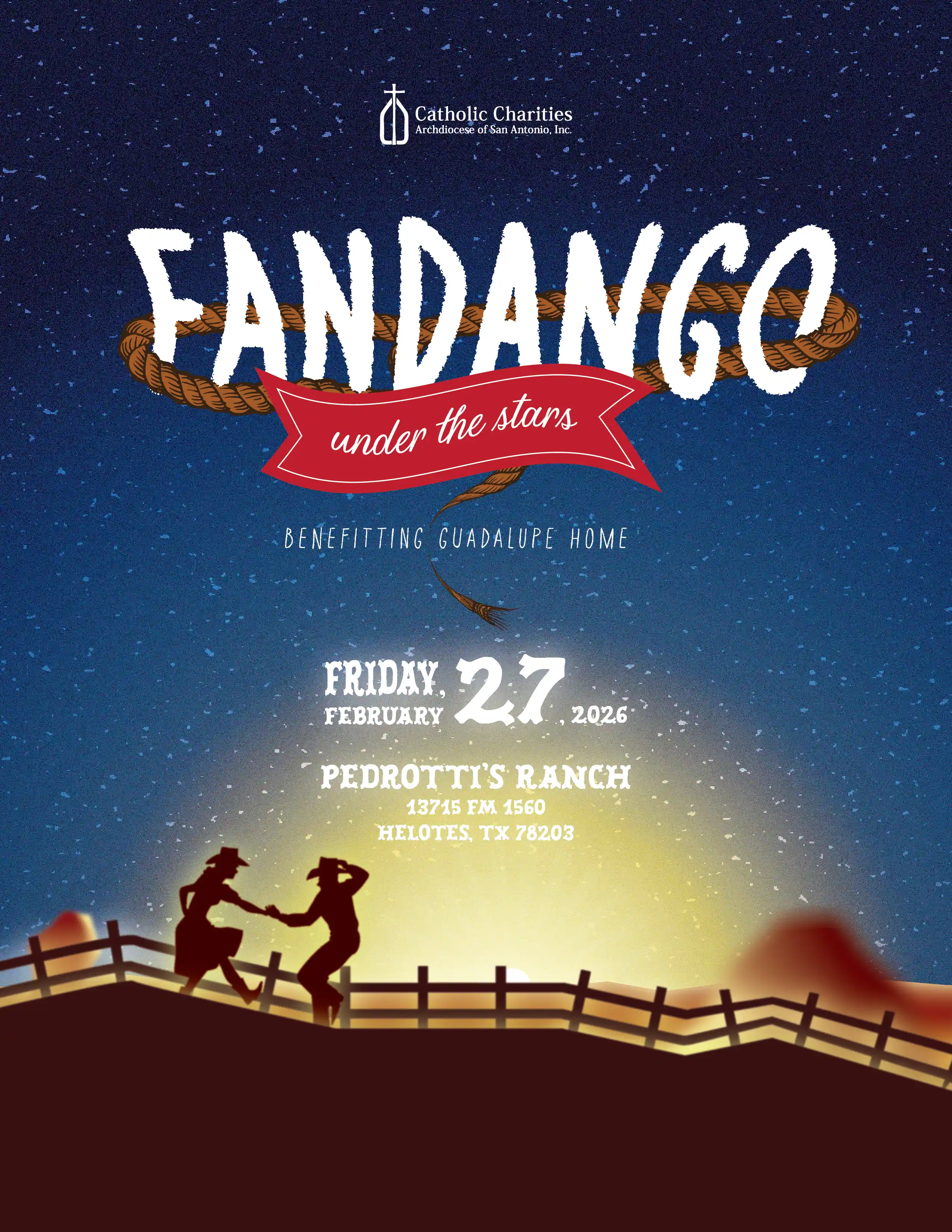 Church Fandango Event Flyer